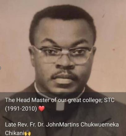 Rev Fr Dr JM Chikani